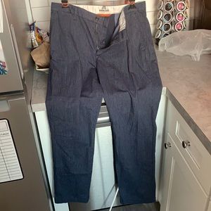 Dockers Pinstripe Khakis Pacific Collection W34L32